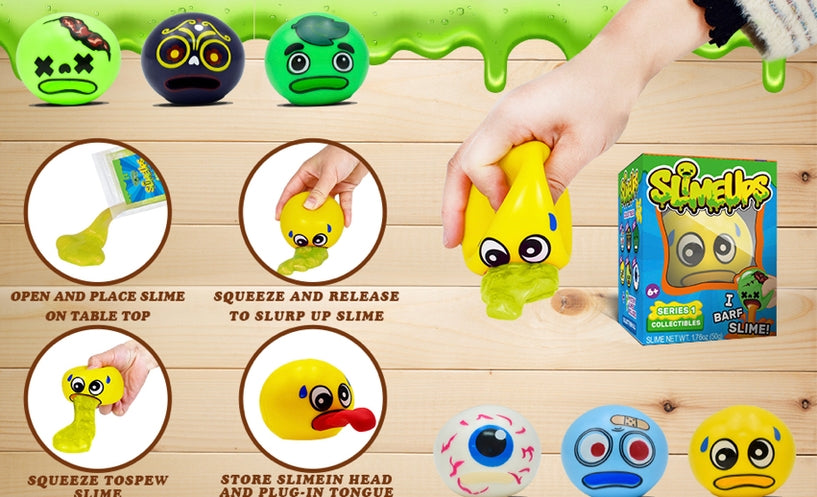 Slime-Ups Collectibles Slime Funny Stress Toy