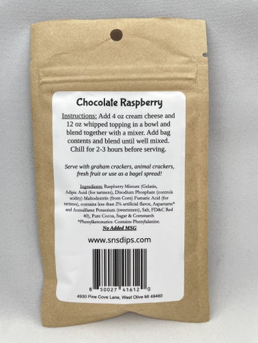 Chocolate Raspberry Dip