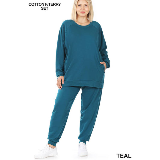 PLUS PULLOVER & JOGGER SET