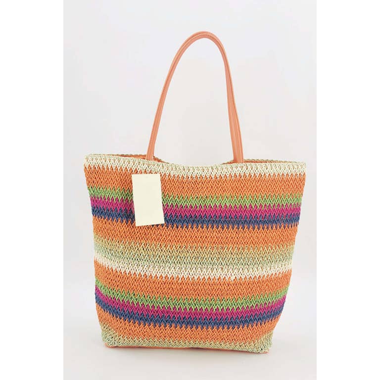 Large-capacity Straw Woven Beach Bucket Bag