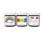 Pride Soy Wax Candles - Happy, Pride, Flags, Love is Love