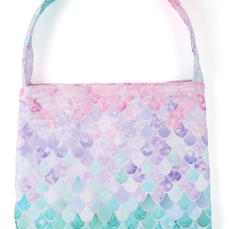 2 in 1 Bubbles Print Beach Towel and Tote Bag