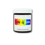 Pride Soy Wax Candles - Happy, Pride, Flags, Love is Love