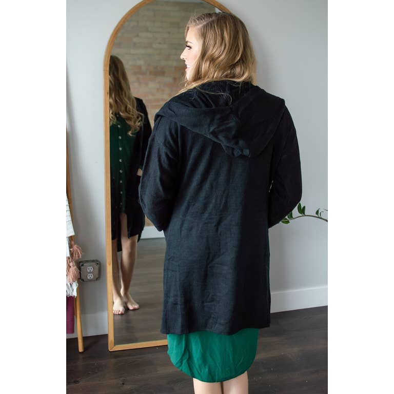 Hooded Cardigan
