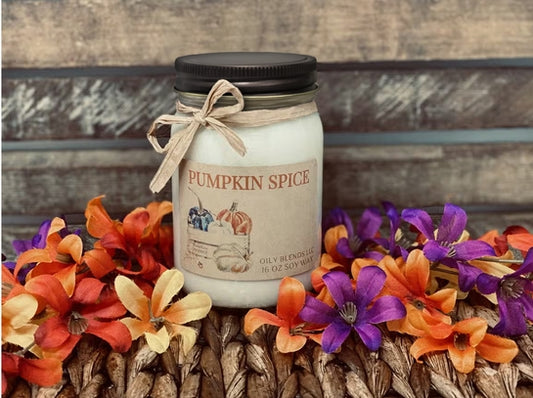 Jumbo Fall Scented Candles - 100 Hour Burn Time