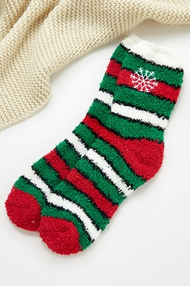 Christmas Fuzzy Socks