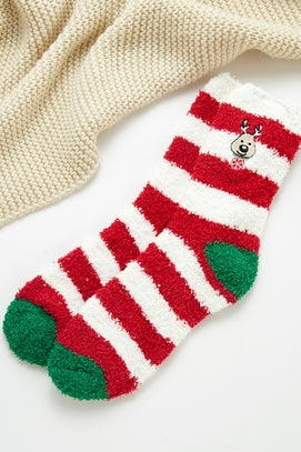 Christmas Fuzzy Socks