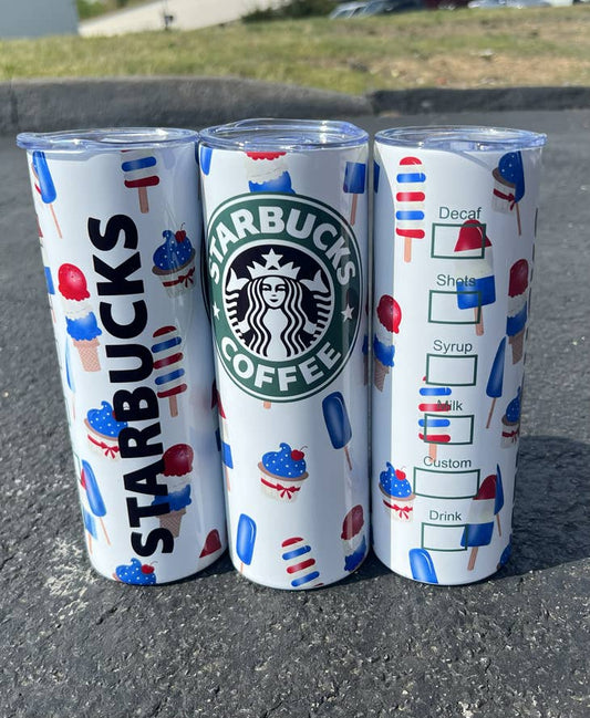 Patriotic Sweet Treats tumbler