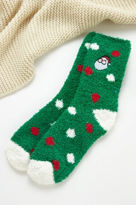 Christmas Fuzzy Socks