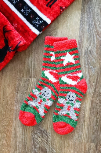 Christmas Fuzzy Socks