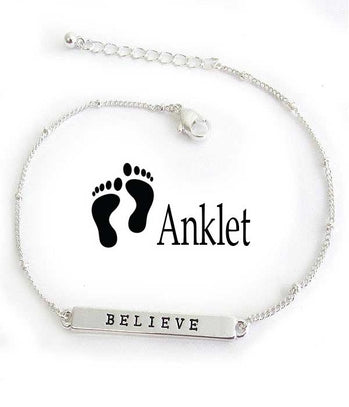 Believe Anklet