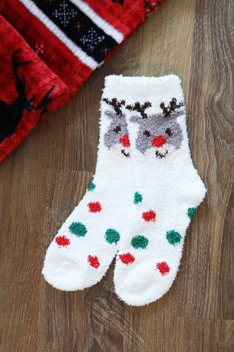 Christmas Fuzzy Socks