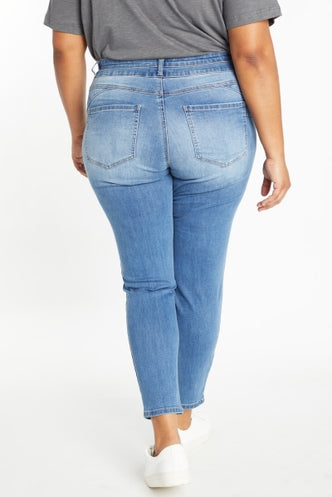 Double Waist Skinny Jeans