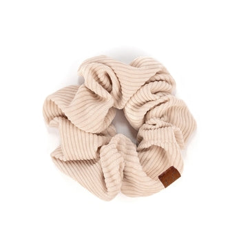 C.C Corduroy Solid Color Soft Scrunchies