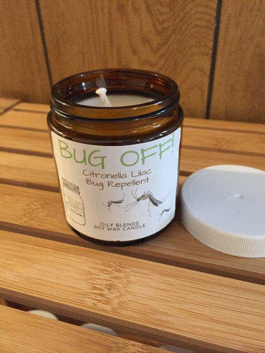 Citronella Mini Candles - 25 Hour Burn Time Soy Wax Candles