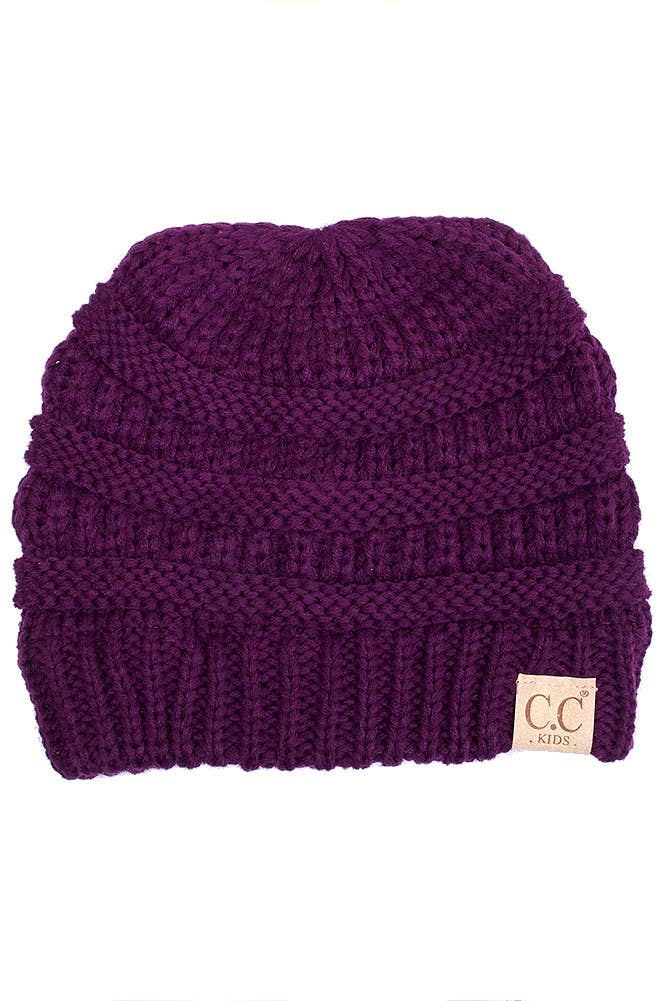 C.C Kids Solid Beanie