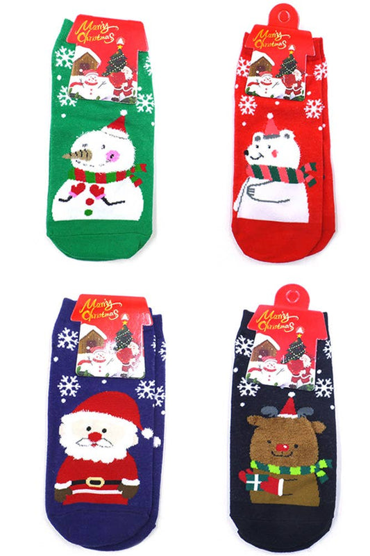 Assorted Christmas Character Socks