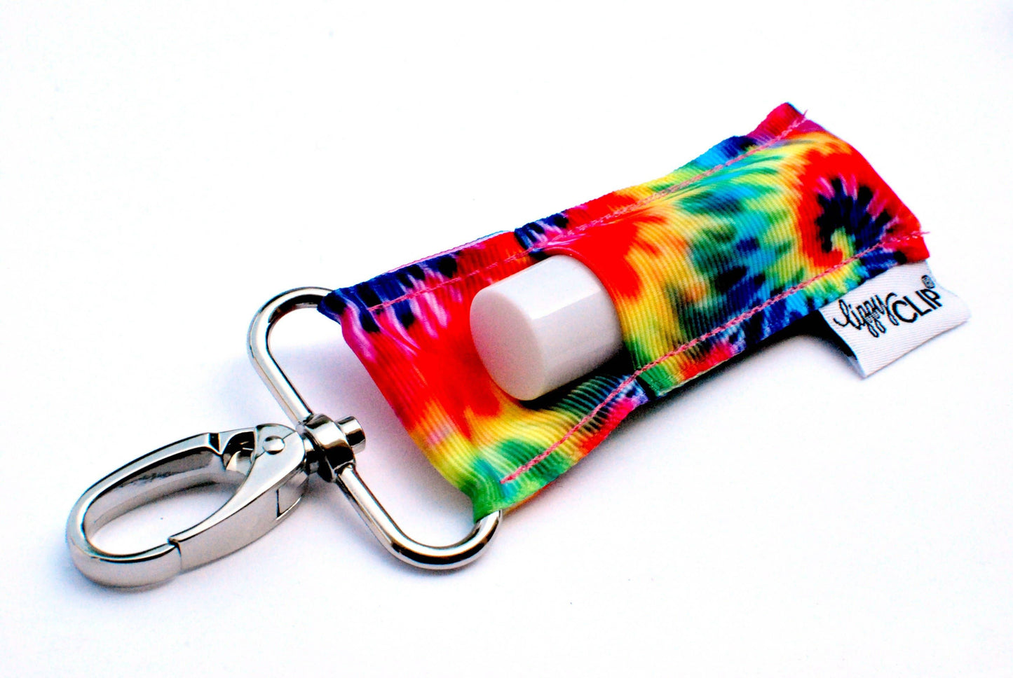 Tie Dye LippyClip® Lip Balm Holder