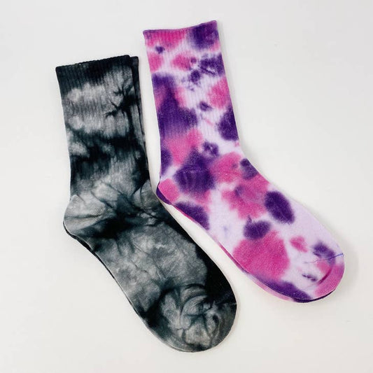 Free Mind Tie Dye Socks Set of 2