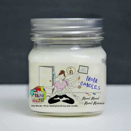 Mom Candles - 50 Hour Burn Time Soy Wax Candles