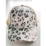 Trucker Hat "Shiny Leopard" White