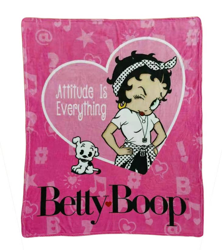 Betty Boop Throw