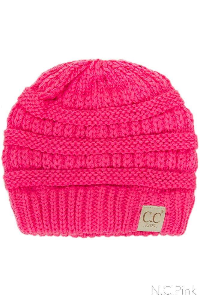 C.C Kids Solid Beanie