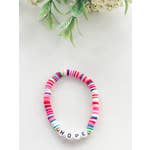 Rainbow Disc Bracelet