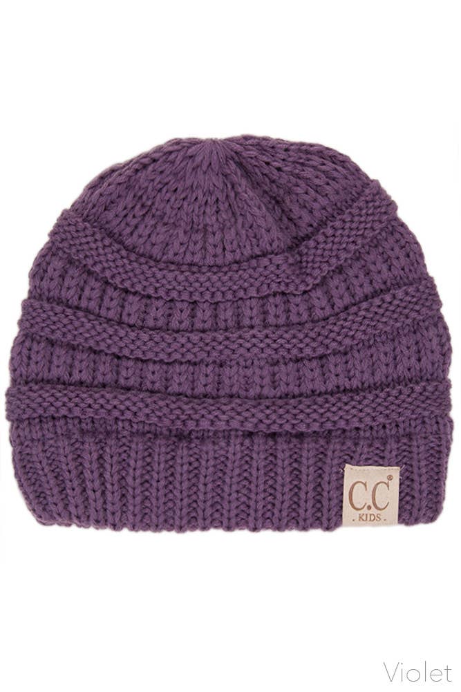 C.C Kids Solid Beanie