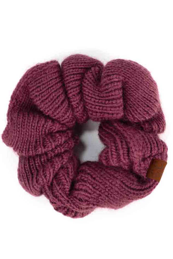 C.C Soft Knit Scrunchies