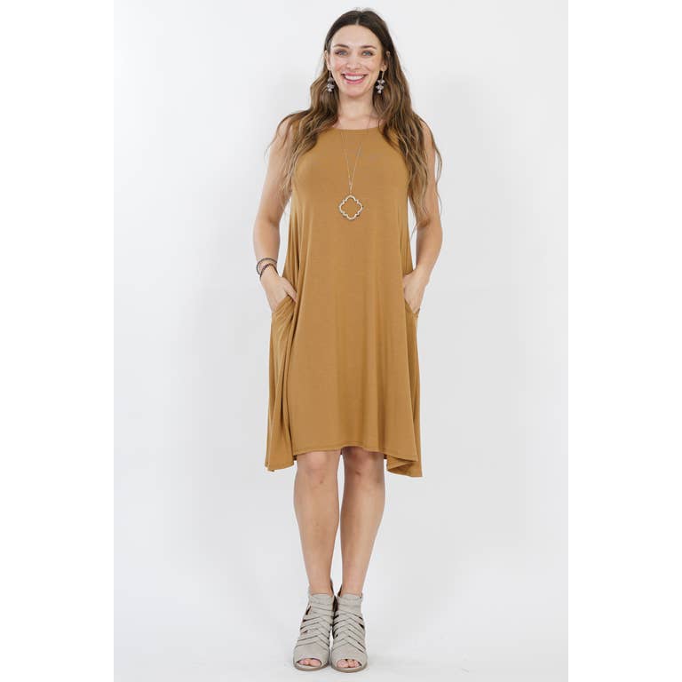 COFFEE Signature side-pocket dress