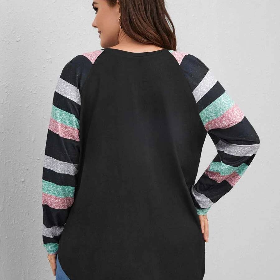 Striped Long Sleeve Top