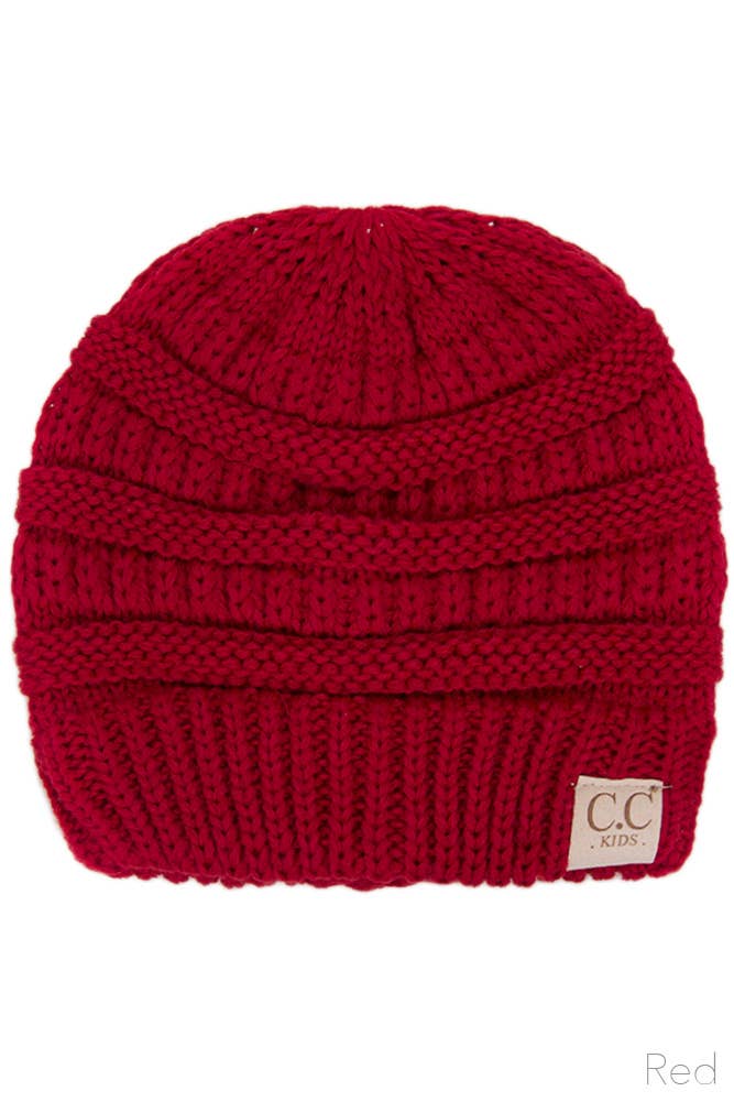 C.C Kids Solid Beanie