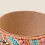 Beaded And Sequin Cuff Bracelet