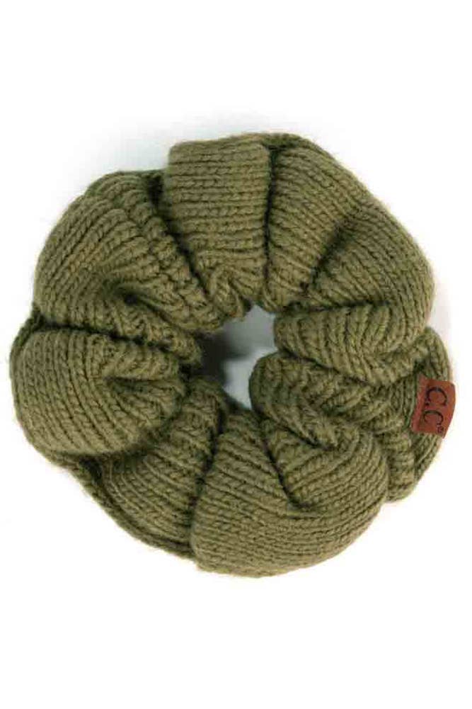 C.C Soft Knit Scrunchies