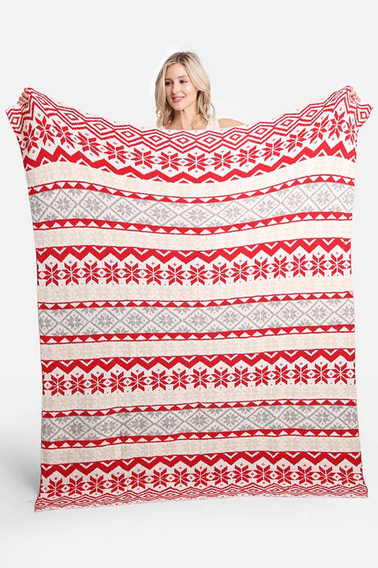 Christmas Holiday Throw BLANKET