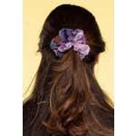 C.C Tie Dye Scrunchies-Lightgray