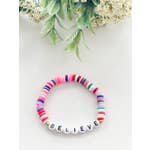 Rainbow Disc Bracelet