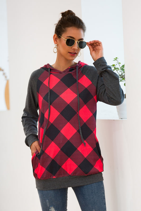 Buffalo Plaid Pullover Top