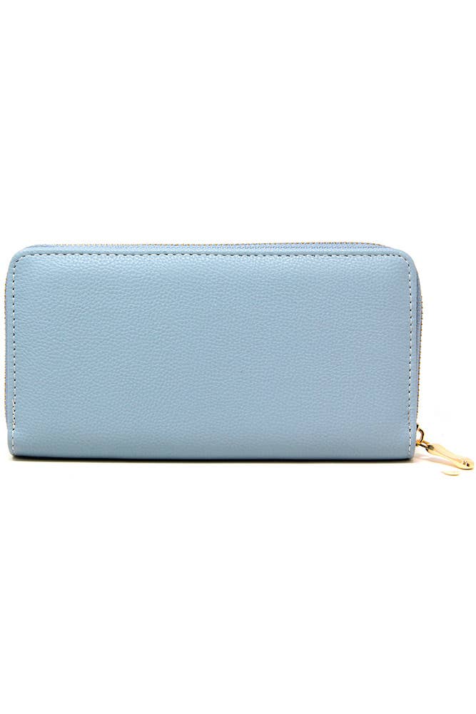 Solid Color PU Wallet