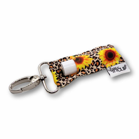 Leopard Sunflower LippyClip