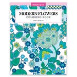 Modern Flowers Coloring Book