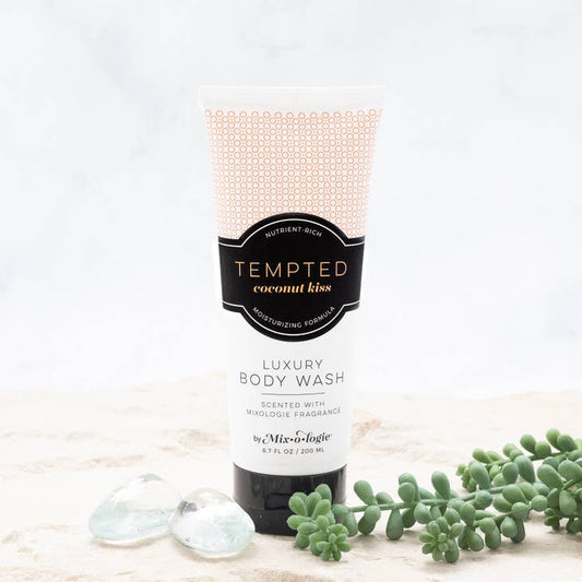 Luxury Body Wash / Shower Gel - Tempted (coconut kiss) scent